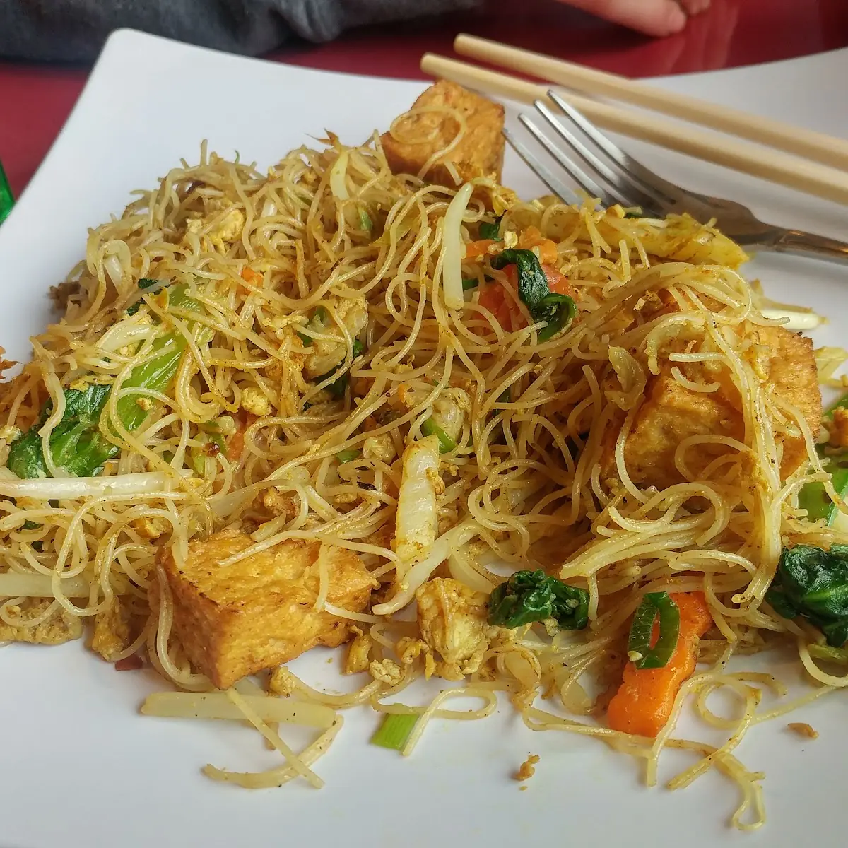 singaporean style fried rice vermicelli 星洲炒米粉